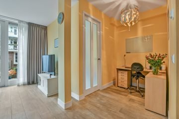 Interior of a stylish room in a luxury house